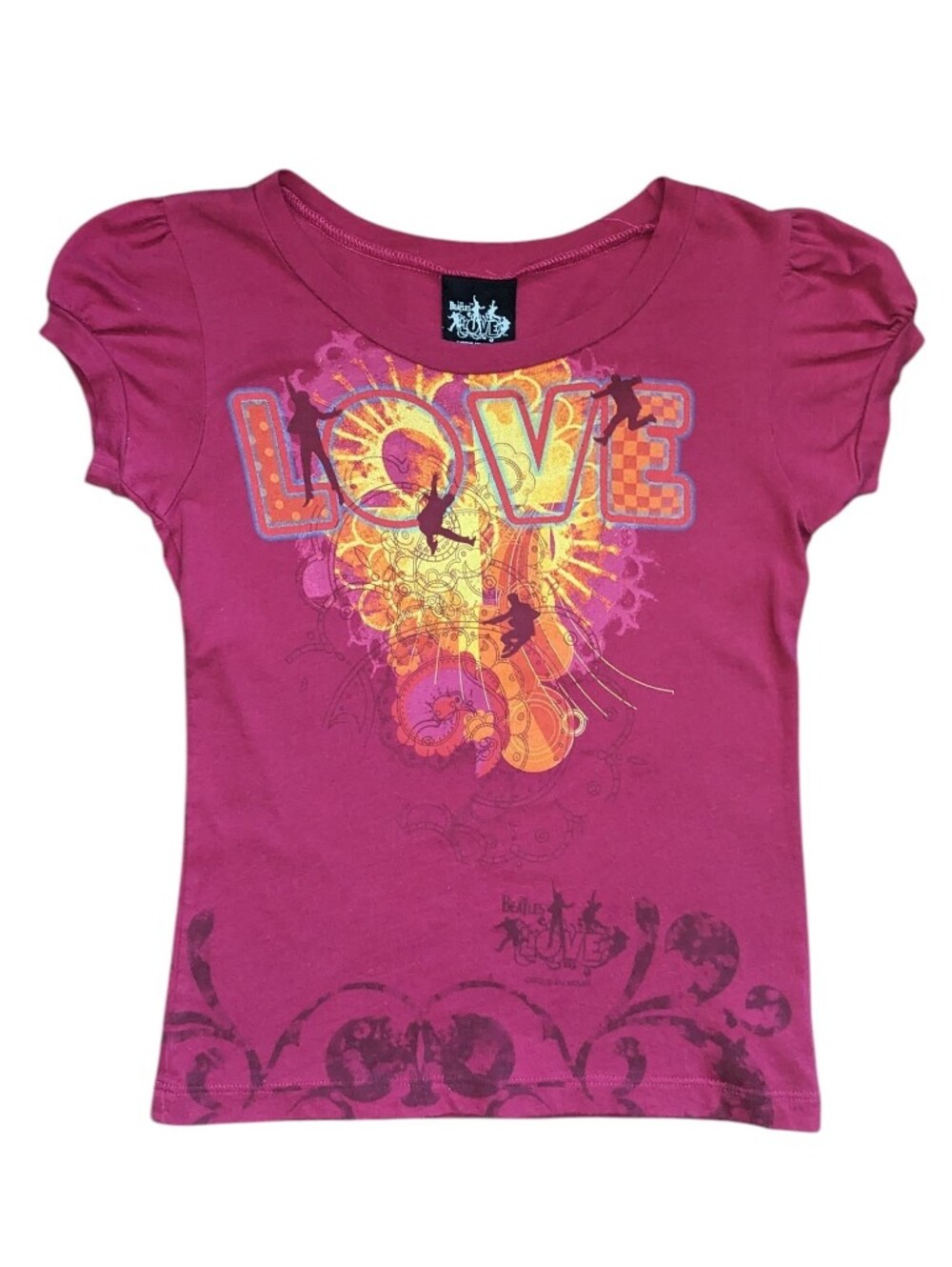 the beatles girls t shirt promo collectible